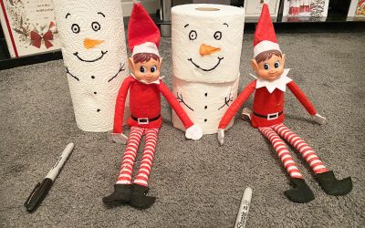 Easy Elf on the Shelf Ideas – quick & funny last minute Christmas mayhem