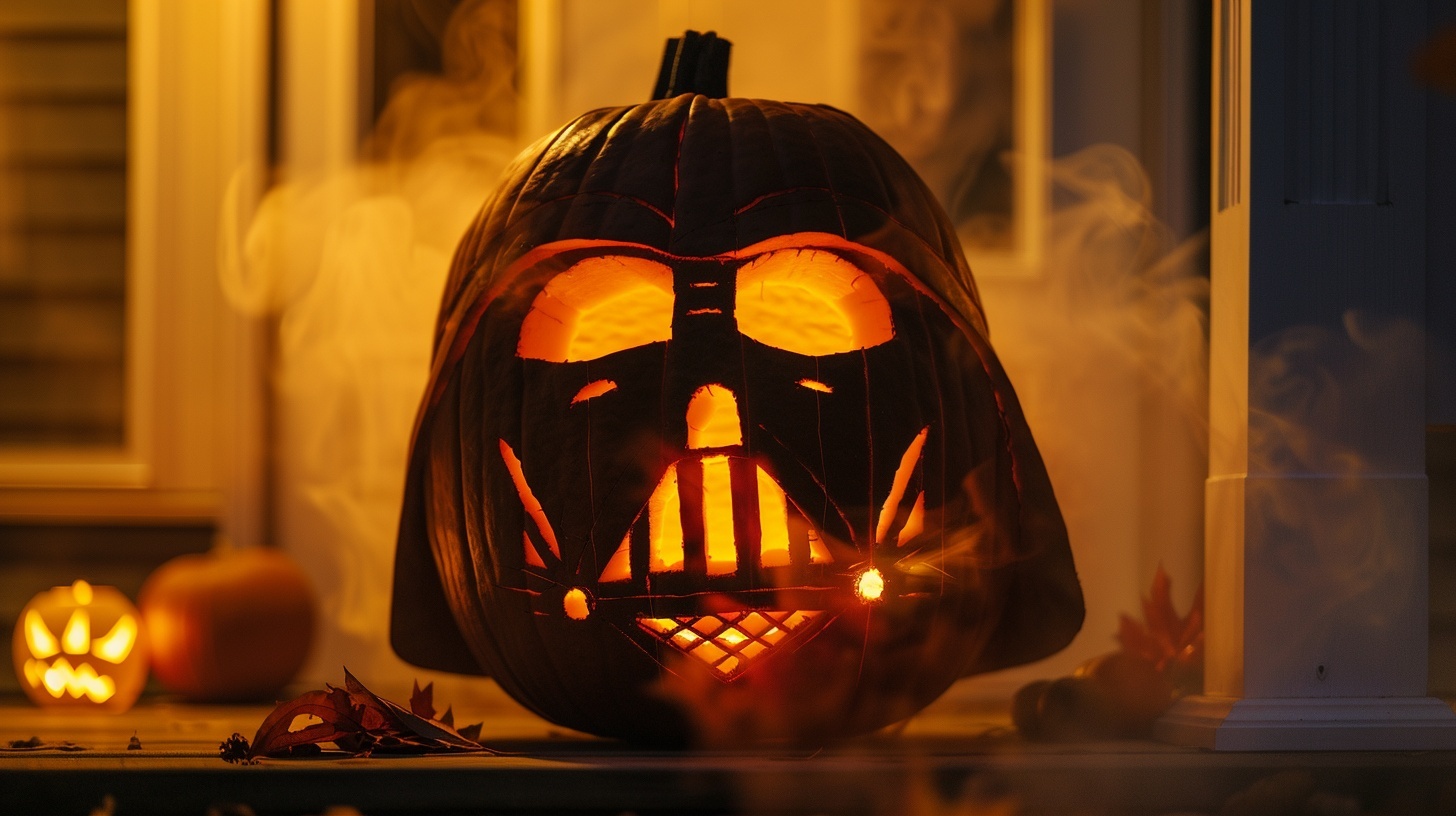 pumpkin-carving-ideas-designs-creative-easy-halloween-darth-veda-star-wars