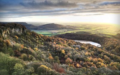 Sutton Bank walk via Gormire Lake in North Yorkshire