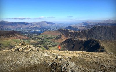 Robinson Walk in the Lake District from Little Town via Hindscarth