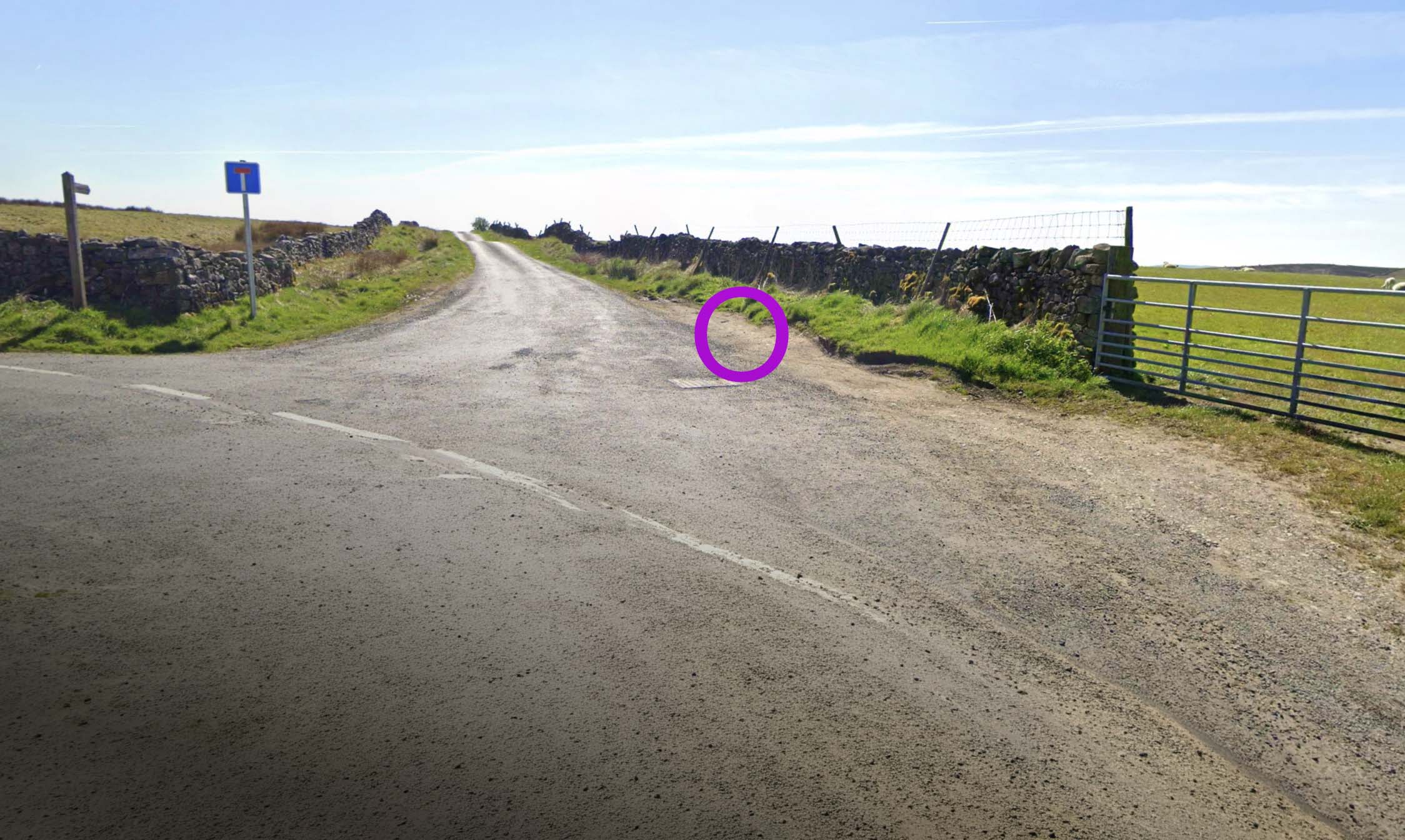 High Hill Lane and Black Gill Lane