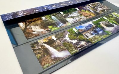 My own Royal Mail Stamp in their waterfalls collection