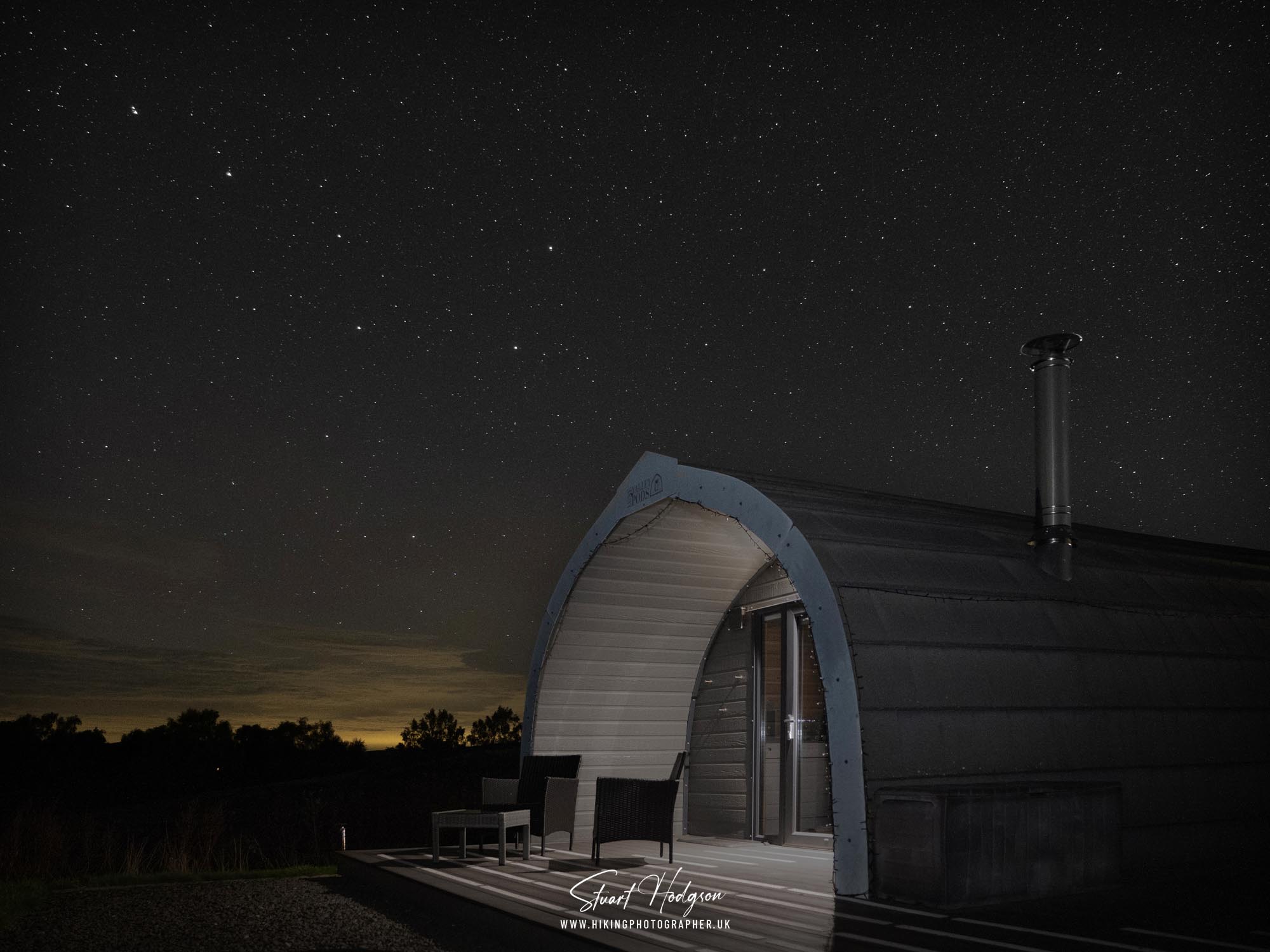 herding-hill-farm-review-lodges-glamping-northumberland-dark-sky-stars-star-gazing